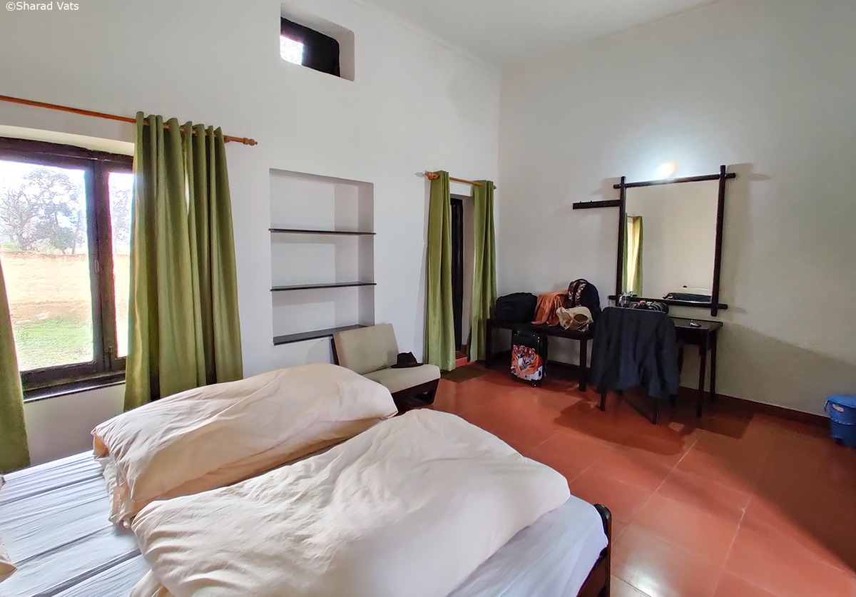Hutment room jim corbett national park