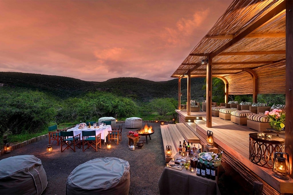 luxury safari lodge in africa